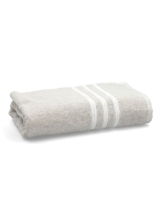 Cannon Melange Highly Absorbent and Quick Drying Face Towel Light Beige 70 x 140cm CN MS70X140-BGED - Image 3