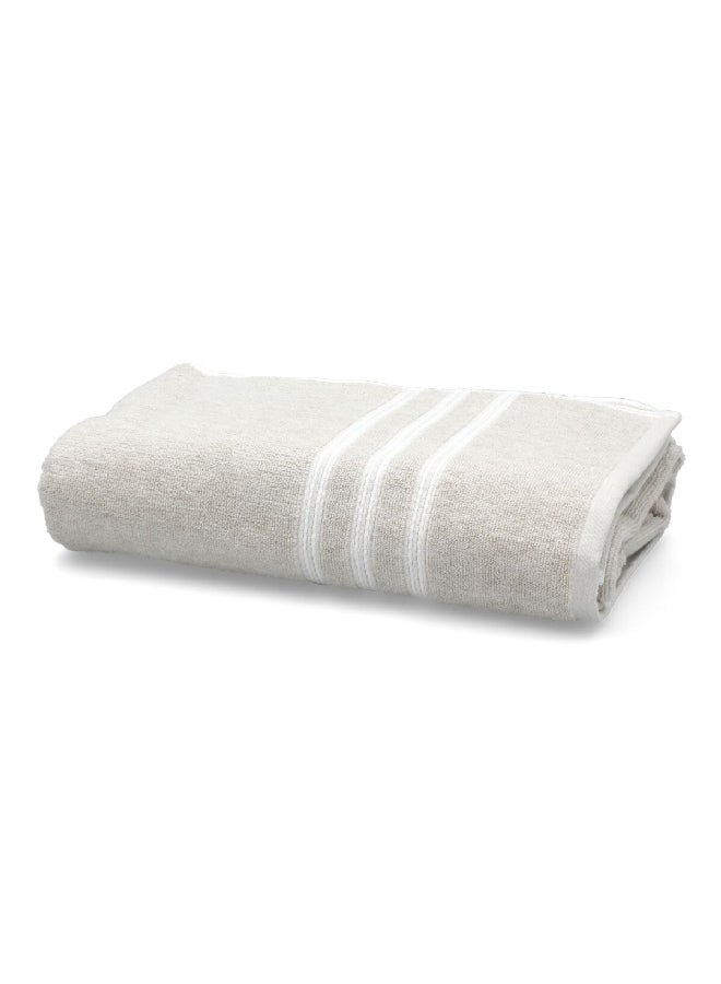 Cannon Melange Highly Absorbent and Quick Drying Face Towel Light Beige 70 x 140cm CN MS70X140-BGED - Image 2