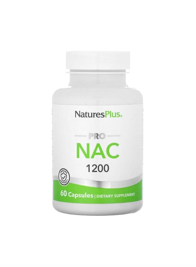 Pro NAC 1200, 60 Capsules (600 mg per Capsule)