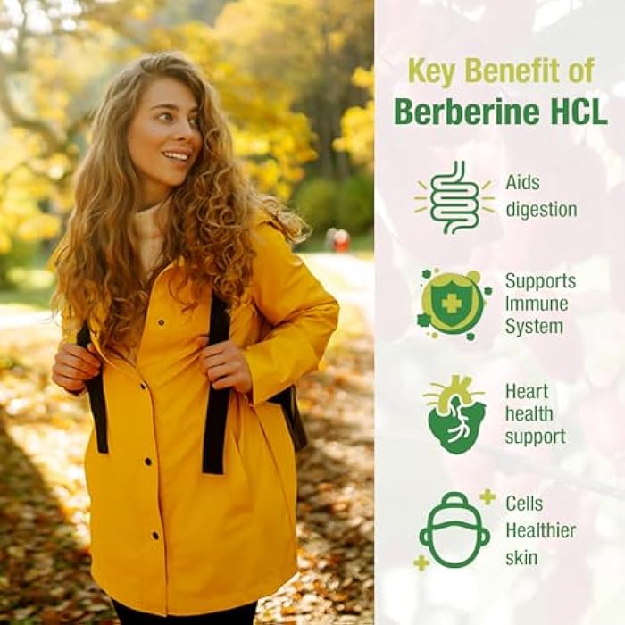 CHANUBITO Berberine Supplement 1500mg - Premium Berberine HCl 97% Purity Plus Pure Ceylon Cinnamon, High Potency Berberine for Men Women Supports Immune System Non-GMO - Image 5