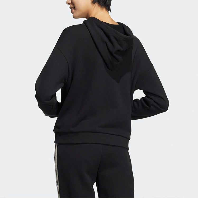 Adidas (WMNS) adidas X Sesame Street Pocket Hoodie 'Black' - Image 2
