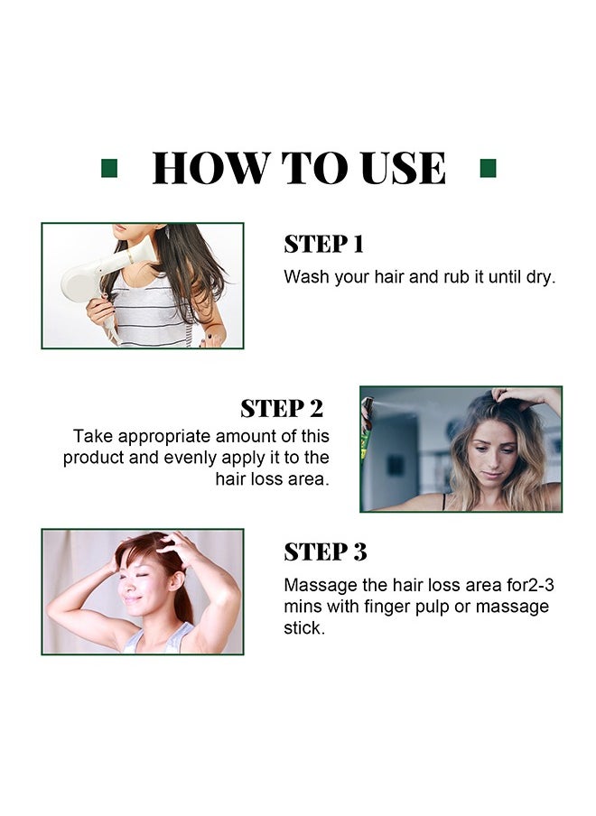 EELHOE - Ginger Hair Growth Spray, Rapid Growth Hair Treatment 7 Day Hair Growth Serum Essence Oil Regrow, Ginger Essential Oil Stop Hair Loss Hair, Thinning Treatment Hair Growth Oil For Women & Men 30ML - Image 1