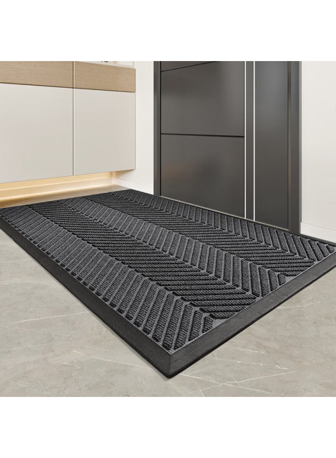 Dajiang Entrance Mat, Doormat, Non-slip Floor Mat, Outdoor Entrance Mat, 60x90cm - Image 2