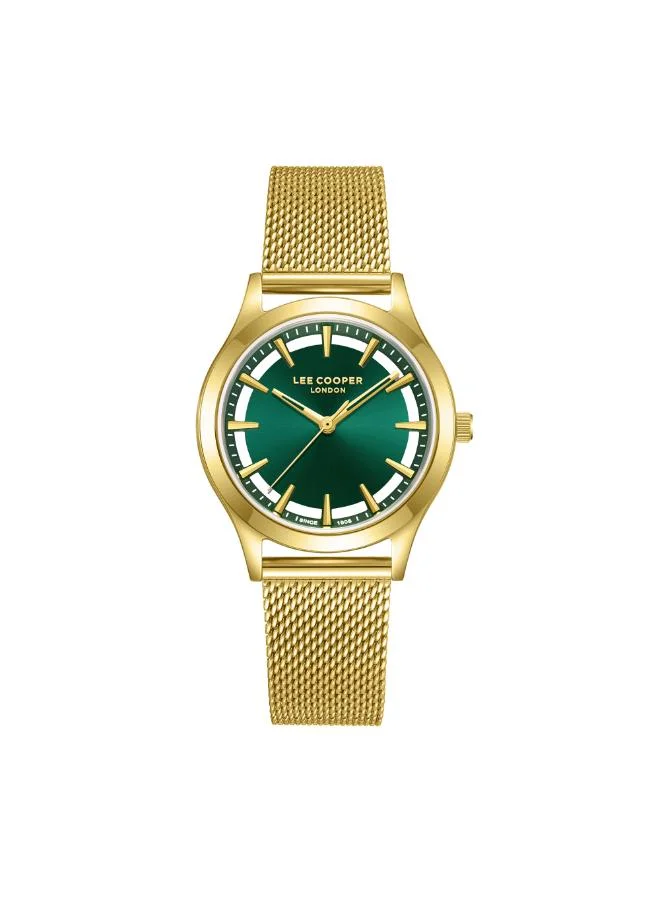 Lee Cooper Women's Mesh Analog Watch LC08156.170 - 33 mm