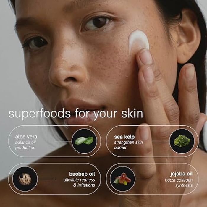 Jack Henry Super Face Cream - Lightly Scented Lightweight Hydrating Facial Moisturizer for Men & Women - Suitable for All Skin Types - Organic & Plant-Based (2 oz) - Image 2