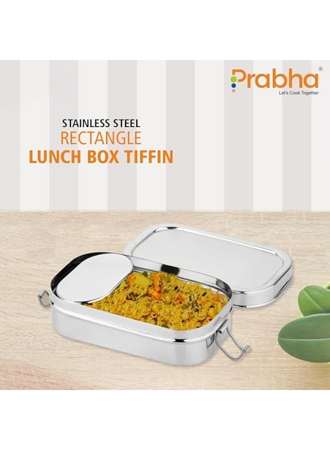Prabha Lunch Box for Office Use Steel | Ultimate Storage Solution Lunch Box Set Steel Food Storage Containers | Lunch Boxes for Women | Lunch Boxes for Men |Tiffin Box Hot & Fridge Storage - Image 3