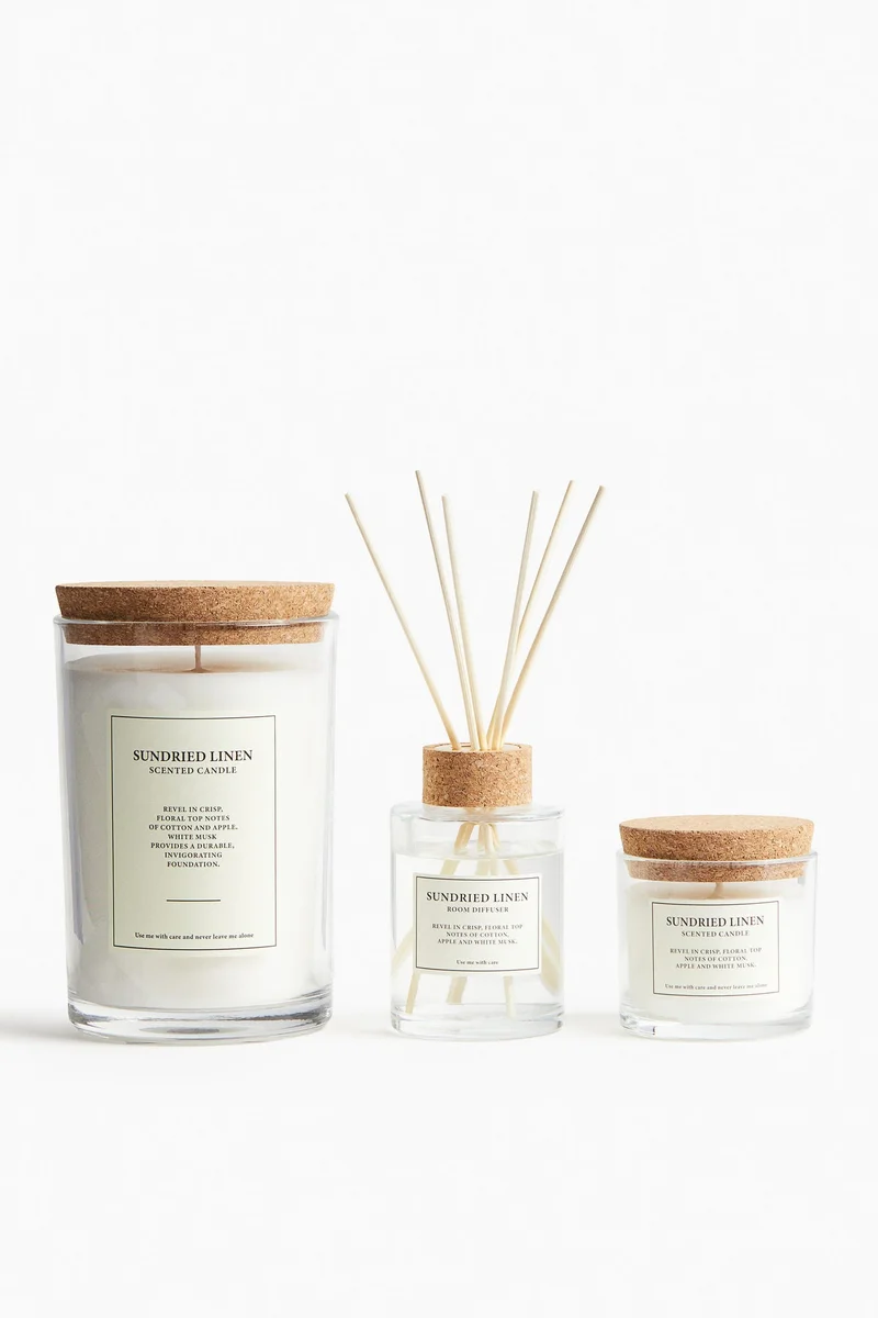 H&M Cork-lid scented candle