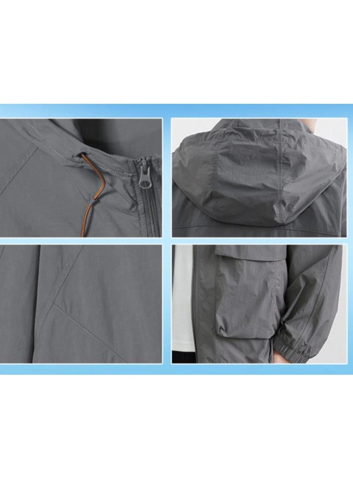 Outdoor Sun Protection, Cooling, Air Conditioning Clothing, Dirt Resistant Work Clothes, USB Smart Fan, Dirt Resistant Work Clothes  - Image 5