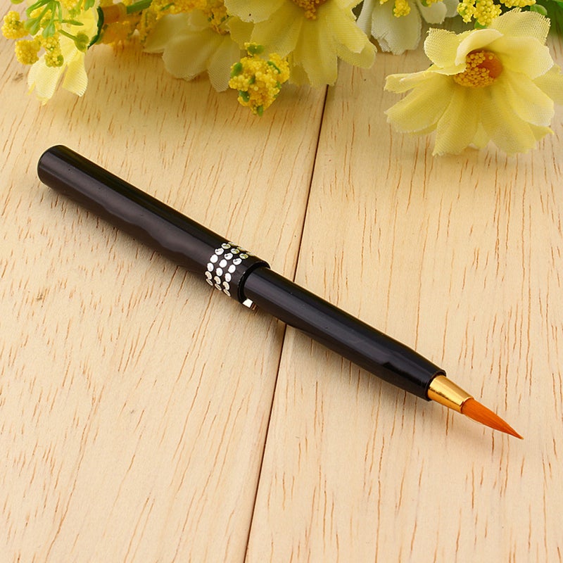 New Fashion Makeup Women Portable Retractable Cosmetic Lip Brush Lipstick Gloss - Image 5