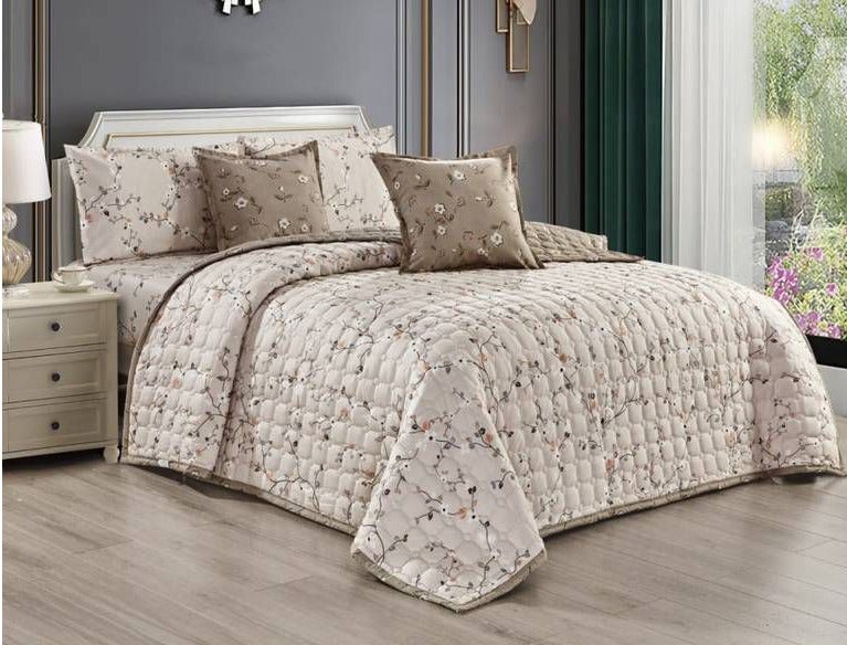 برايدس طقم لحاف نفرين مضغوط مشجر 6 قطع مقاس 250 * 230 سم - Image 1