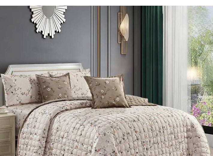 برايدس طقم لحاف نفرين مضغوط مشجر 6 قطع مقاس 250 * 230 سم - Image 2