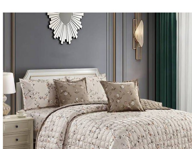 برايدس طقم لحاف نفرين مضغوط مشجر 6 قطع مقاس 250 * 230 سم - Image 3