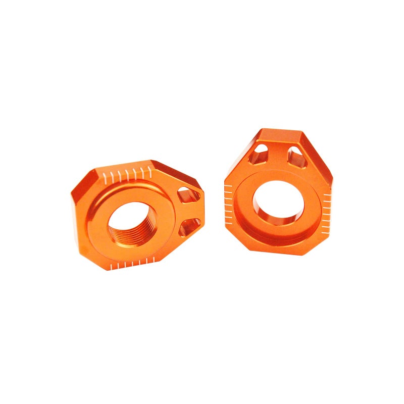 SCAR Axle Blocks Chain Adjuster Compatible with KTM SX SXF XC XCF TPI 125 150 250 300 350 450 1322