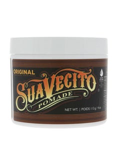 SUAVECITO Suavecito Pomade Original For Men 4 oz, 1 Pack - Medium Shine Water Based Wax Like Flake Free Hair Gel - Easy To Wash Out - All Day Hold For All Hairstyles  - Image 1
