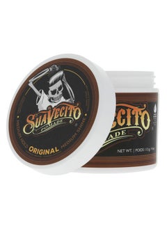 SUAVECITO Suavecito Pomade Original For Men 4 oz, 1 Pack - Medium Shine Water Based Wax Like Flake Free Hair Gel - Easy To Wash Out - All Day Hold For All Hairstyles  - Image 3