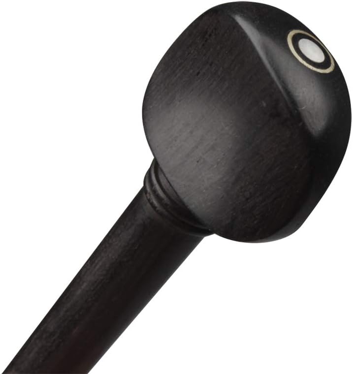 lasenersm 4 Pieces 3/4 Size Violin Tuning Pegs Fiddle Tuning Peg Ebony String Tunning Pegs Replacement Accessory, Black - Image 5