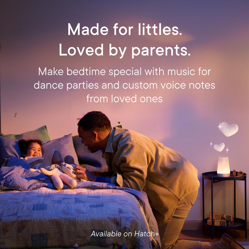 Hatch Baby Hatch Rest Baby Sound Machine, Night Light | 2nd Gen | Registry Essential, Sleep Trainer, Routine Builder, Time-to-Rise Alarm Clock, White Noise Soother, Nursery Stories, Toddler Kids Bedroom (Wi-Fi) - Image 5