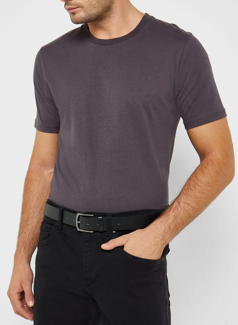 Seventy Five Casual Faux Leather Belt