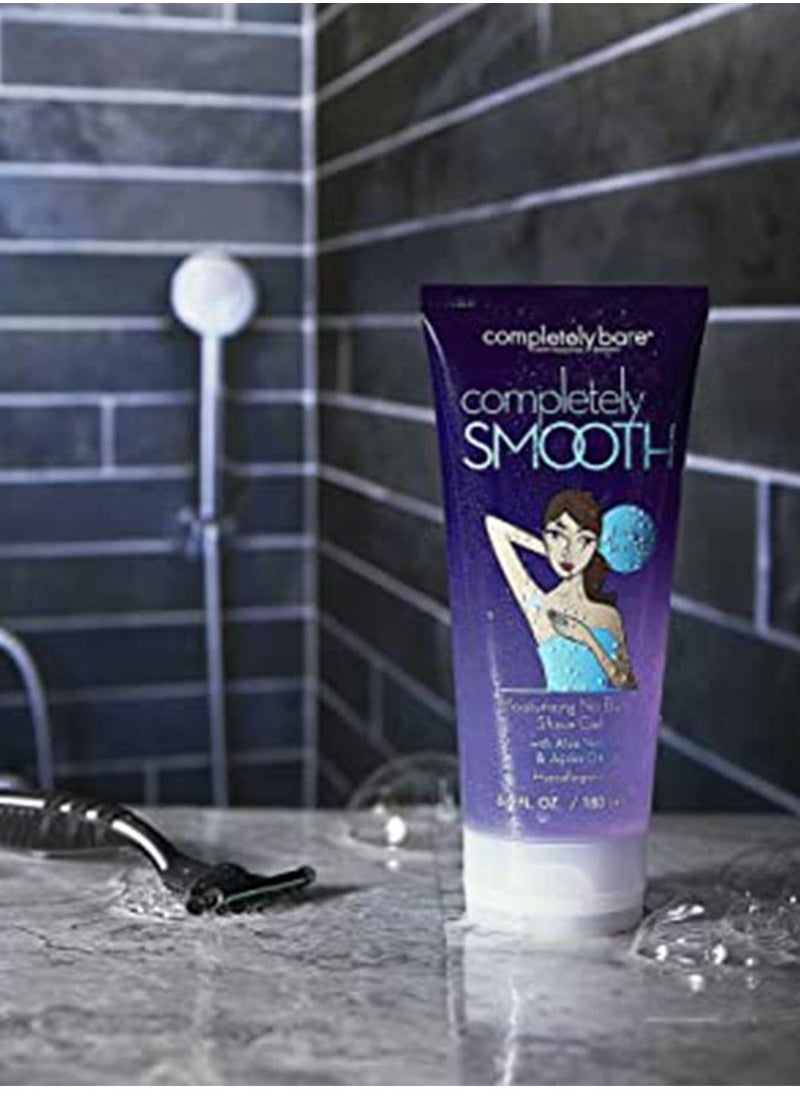 Completely Bare - Shaving Gel with Aloe Vera and Jojoba Oil 180 ml - Image 1