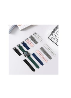 Generic Silicone Buckle Bands 22MM Strap For Samsung galaxy watch3 45mm /galaxy 46mm/Gear S3/Huawei watch GT3 46MM/GT2E/GT2 Pro/GT GT2 46MM/ Honor Magic Watch2 46mm/Amazfit GTR 4/GTR3  - Image 5