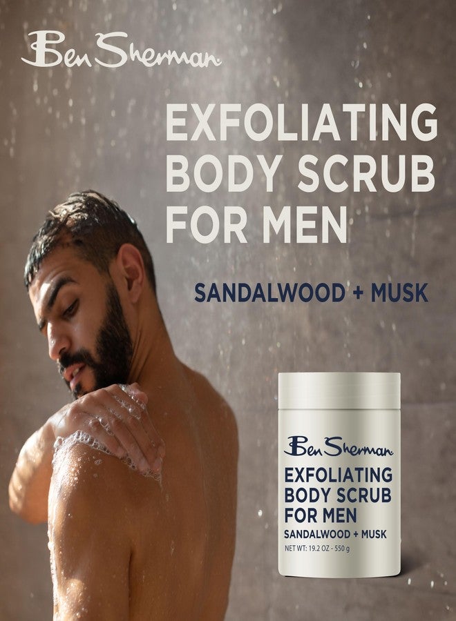 Ben Sherman Exfoliating Body Scrub For Men with Shea Butter Vitamin A and C, Moisturizing Hydrating Body Scrub for Healthy Skin - Image 2