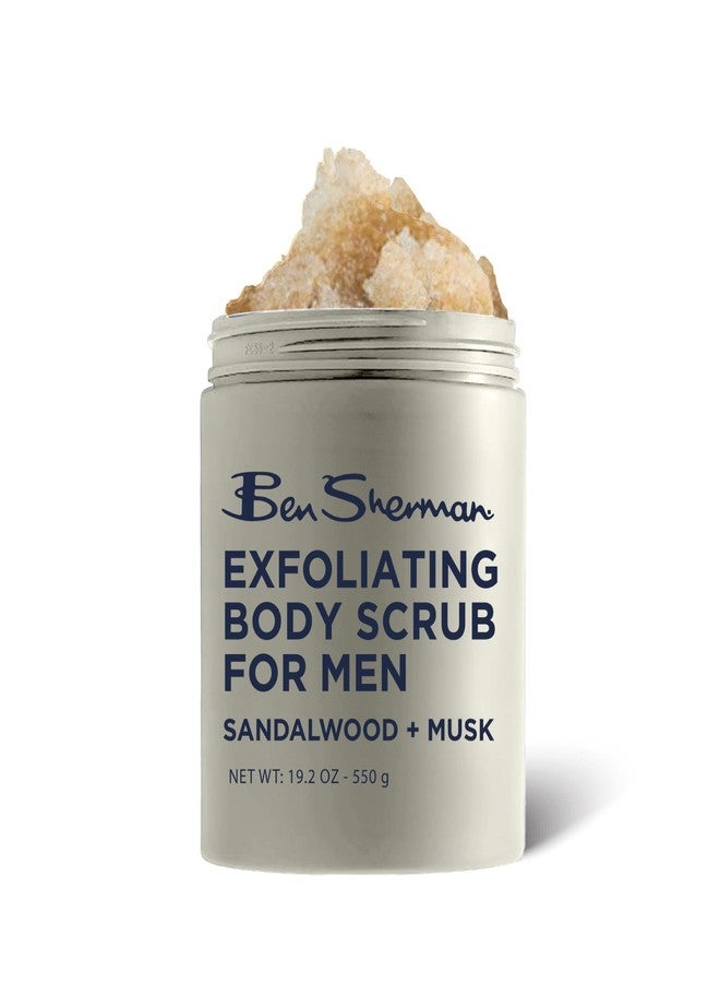 Ben Sherman Exfoliating Body Scrub For Men with Shea Butter Vitamin A and C, Moisturizing Hydrating Body Scrub for Healthy Skin - Image 1