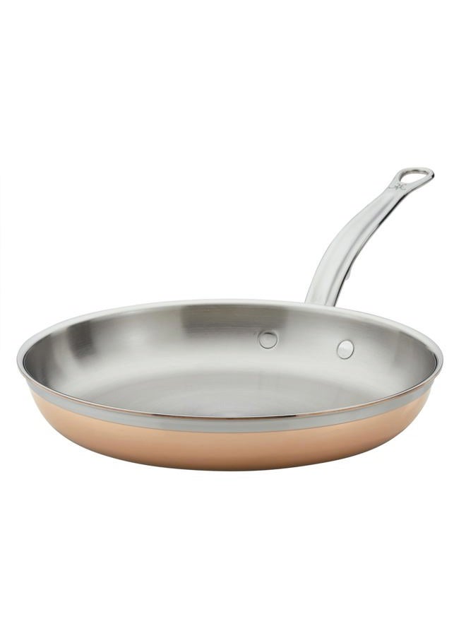 Hestan CopperBond Collection - 100% Pure Copper Frying Pan, Induction Cooktop Compatible, 11-Inch - Image 1
