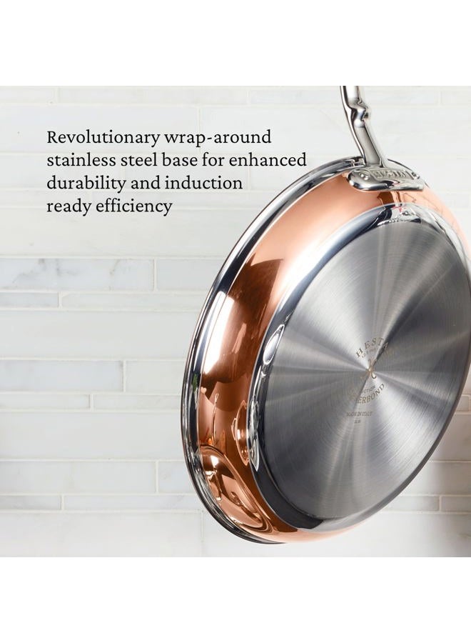 Hestan CopperBond Collection - 100% Pure Copper Frying Pan, Induction Cooktop Compatible, 11-Inch - Image 4