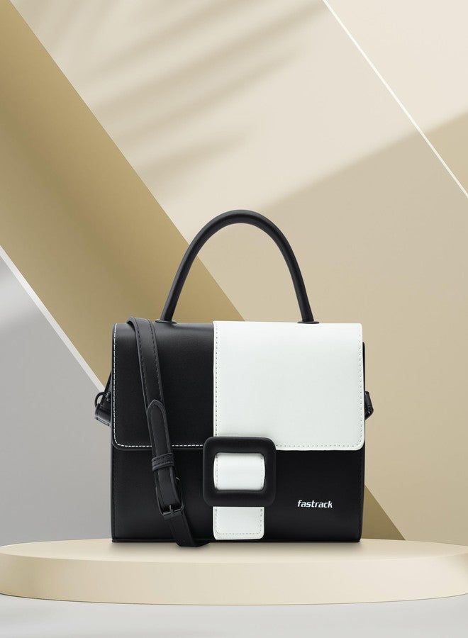 Fastrack Women's Western (Black + White) - Image 3