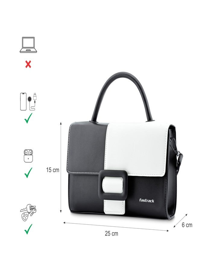 Fastrack Women's Western (Black + White) - Image 4