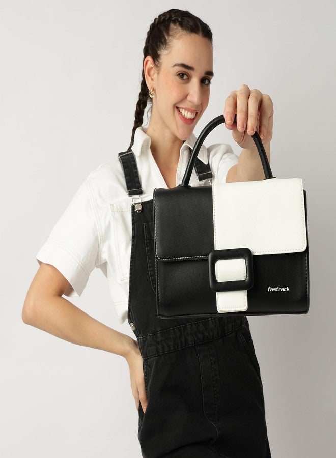 Fastrack Women's Western (Black + White) - Image 2