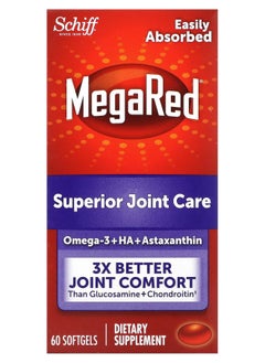 Schiff MegaRed Superior Joint Care 60 Softgels 