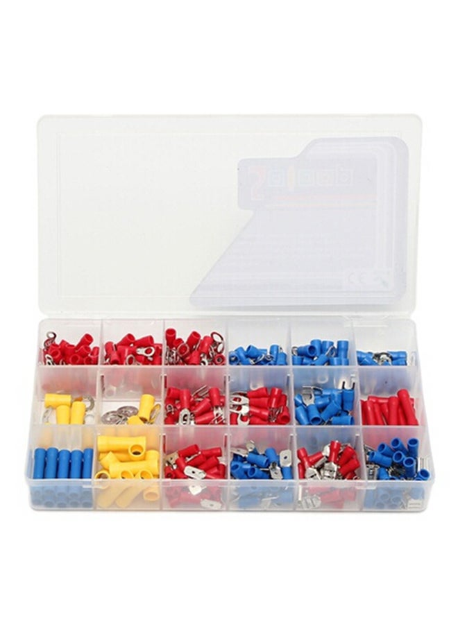 300-Piece  Insulated Terminals Connector Blue/Yellow/Red