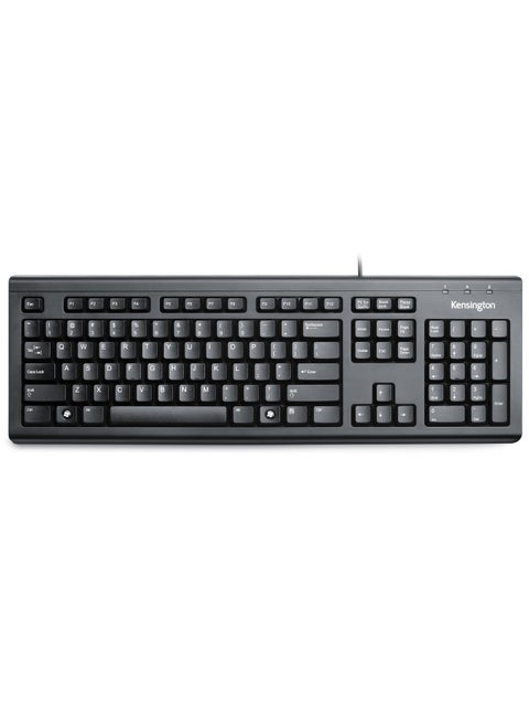 Wired Value Keyboard suitable for Home Office, Compatible with Windows Laptops and Notebooks, MacOS, Arabic, Ambidextrous, Spill proof