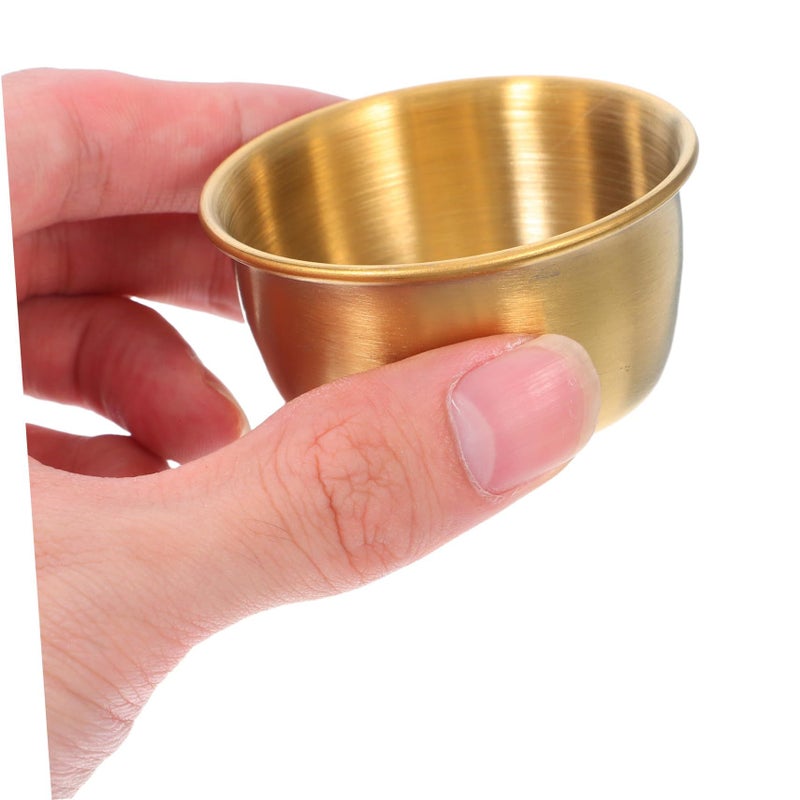 12 Pcs Stainless Steel Dipping Sauce Cups With Lids For Condiments And Jams - Image 5
