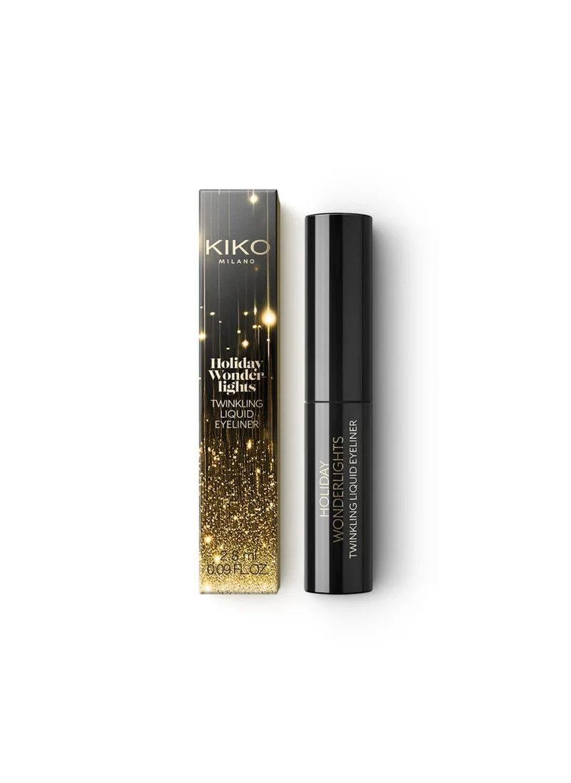 KIKO MILANO Holiday Wonderlights Twinkling Liquid Eyeliner