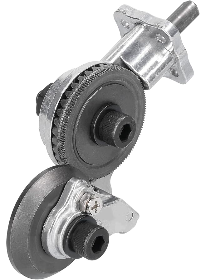 erorex Electric Drill Metal Plate Auxiliary Cutter 0.8Mm Metal Iron Tin Plate Quick Cutting Tool Labor Saving Electric Drill Cutter Accessory Retrofit Shears - Image 3