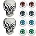 ROSENICE Halloween Eyeballs Scary Realistic Hollow Eyeball Halloween Horror Mask Skull Costume Props for Halloween Trick or Treat Party Craft Decoration 8PCS 26mm - Image 3