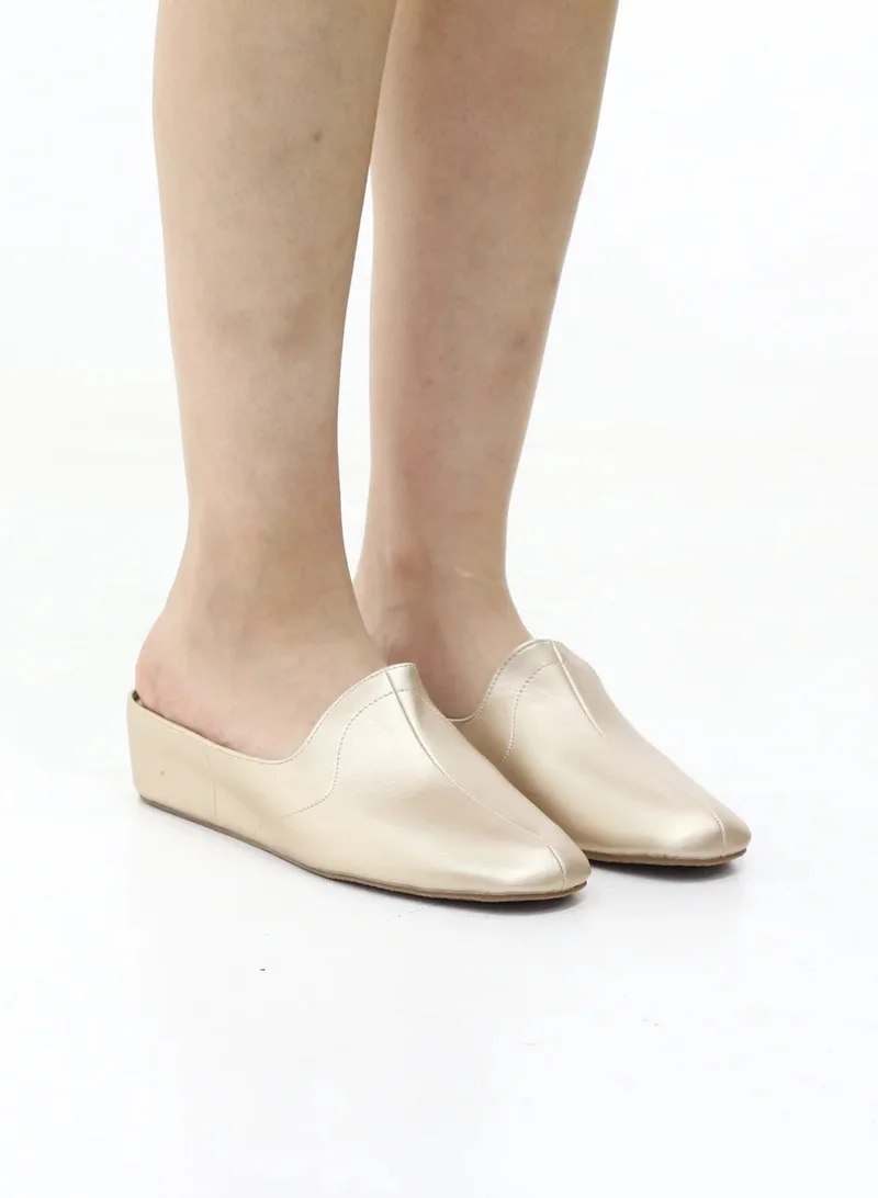 LAMARAPARIS STASSI WOMEN'S SLIP-ON MULE WITH LOW WEDGE HEEL