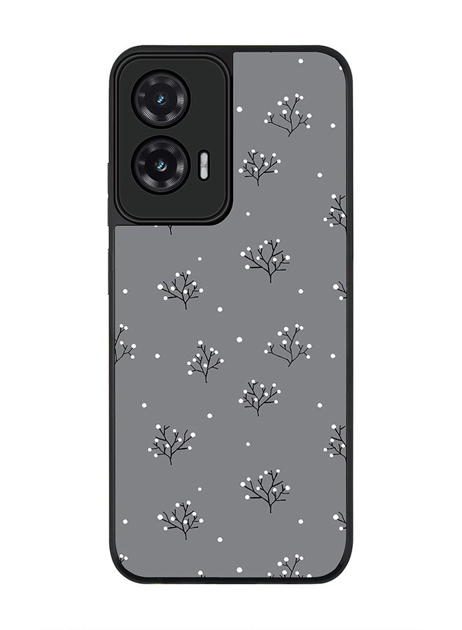 Stylizedd For Motorola Moto G35 Case,Slim fit Camera Protection, Shockproof Thin Phone cover  - Winter Splinter