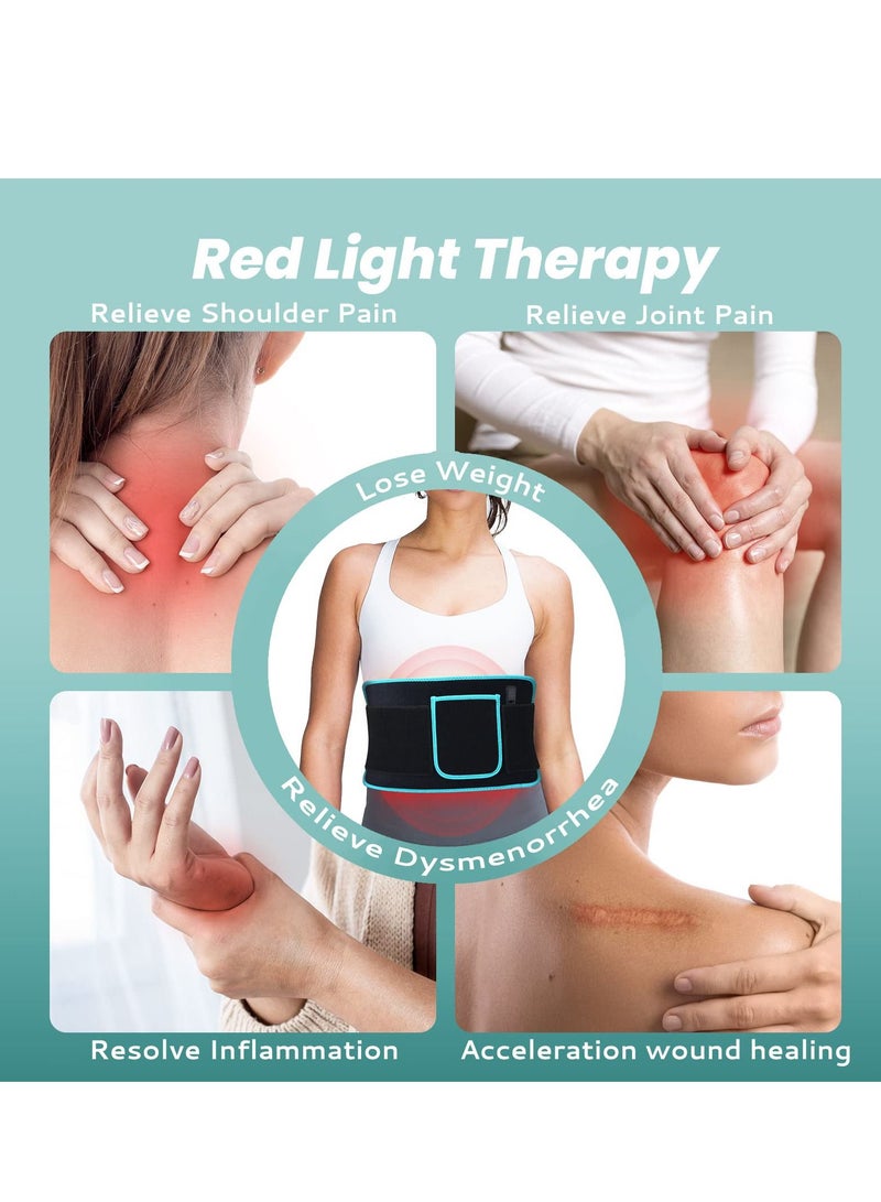 Y&D Red Light Therapy Belt Near Infrared for Relaxing Muscle, Inflammation, Improve Circulation - Image 2
