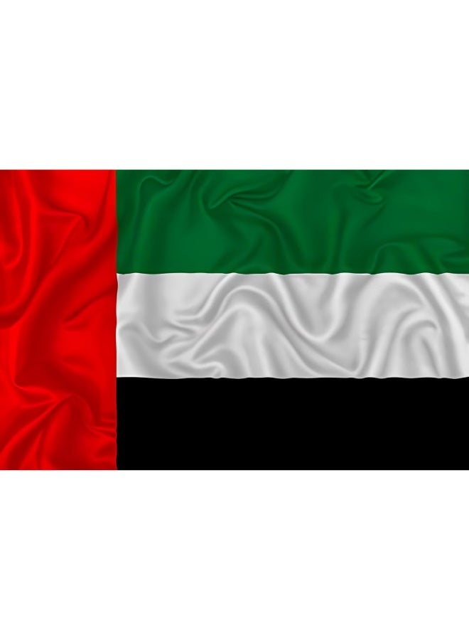 UAE Flag 150x190cm Fabric Large Outdoor Indoor Wall Hanging Flag United Arab Emirates National Day Decoration - Image 3