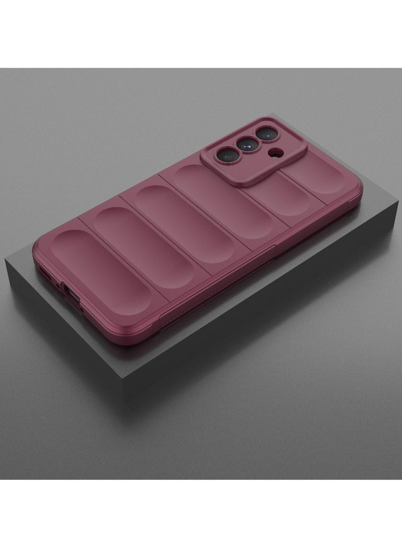 جراب موبايل ماجيك شيلد  سيليكون مضاد للصدمات وحمايه للكاميرا متوافق  Samsung Galaxy A56 /Samsung Galaxy A36 (نبيتي) - Image 2