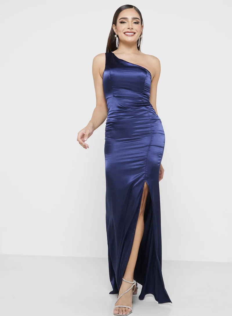 Ella Limited Edition Satin One-Shoulder Dress