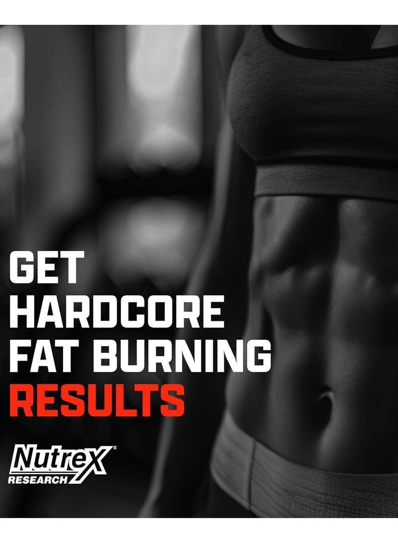 Nutrex Research Lipo 6 Hardcore Maximum Fat Burner, 60 Capsules  - Image 5