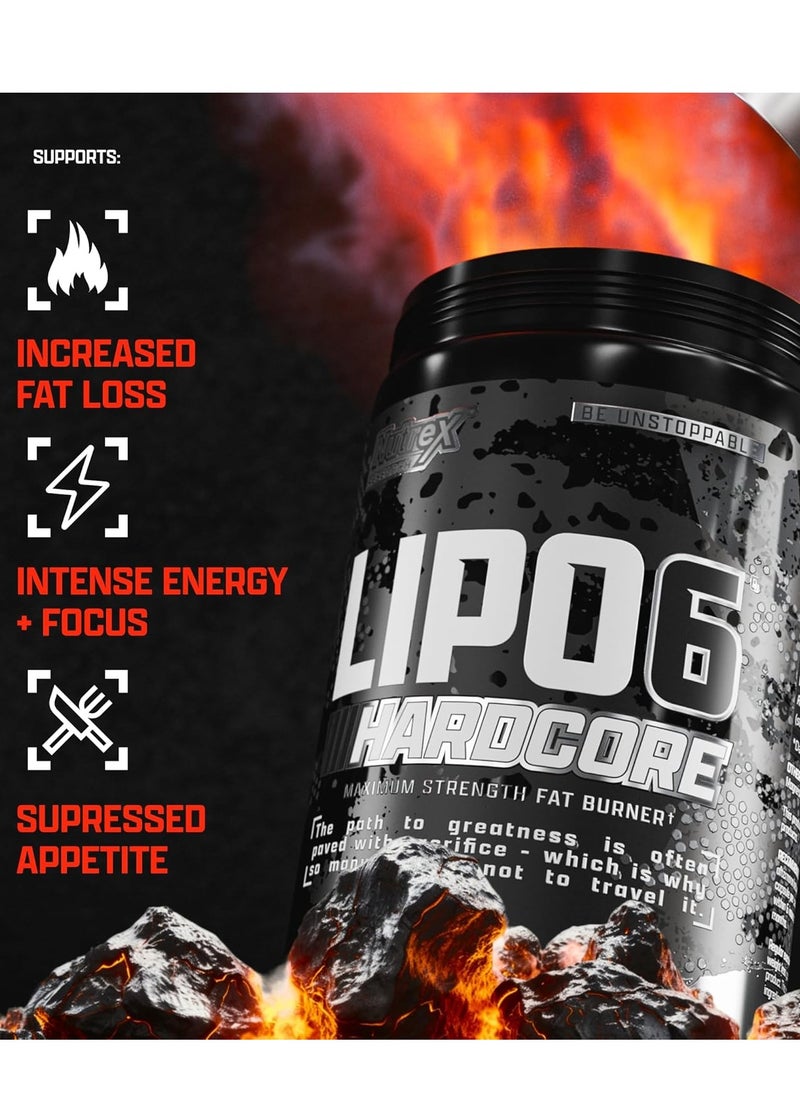 Nutrex Research Lipo 6 Hardcore Maximum Fat Burner, 60 Capsules  - Image 4