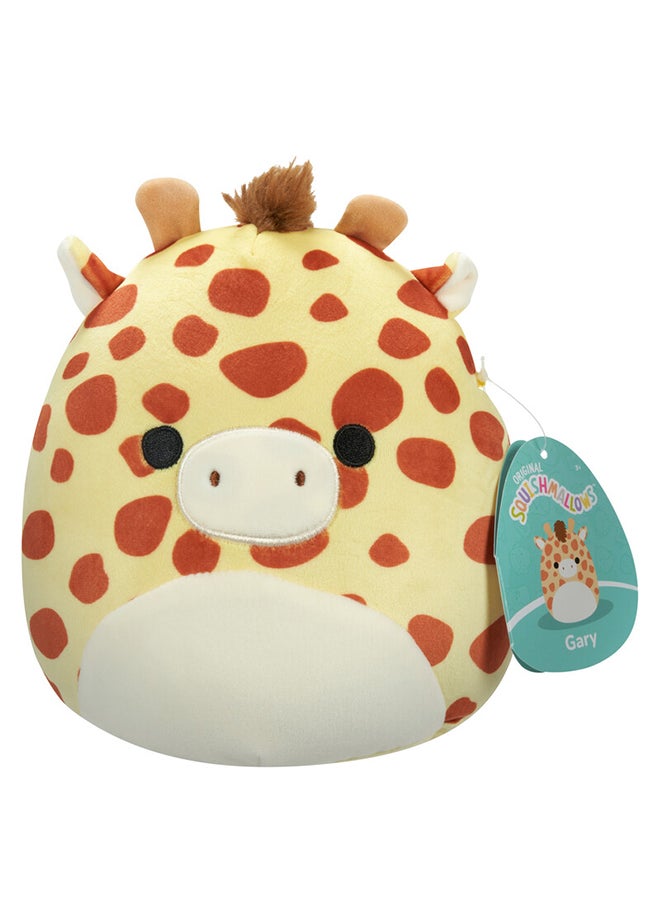 Squishmallows Little Plush 7.5 inch Gary Giraffe with Brown Horns Officially Licensed Kellytoy Plush Toy Colorful Soft Gift for Kids Girls & Boys Washable Squishy Stuff Toy Multicolor All Age  - Image 1
