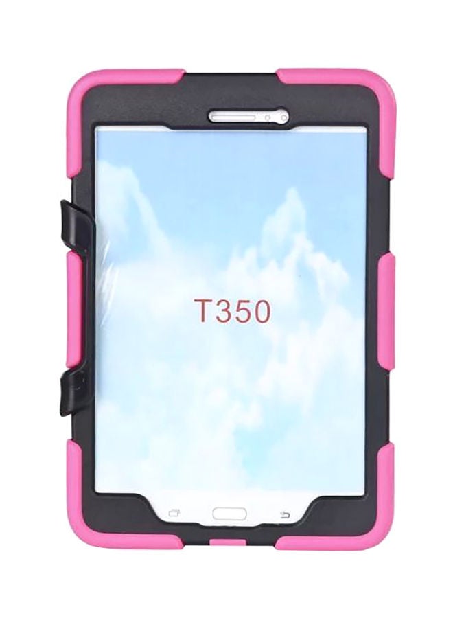 NIBEMINENT Armor Hybrid Case Cover For Samsung Galaxy Tab A Pink  - Image 1