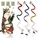TEAWOO Cat Toys Chew Ropes 3Pcs with Natural Catnip Safe Teeth Cleaning Toy for Indoor Kittens Interactive Cat Kitty Toys for All Breeds 2756 Inches 3 Bags of Catnip Included - Image 3