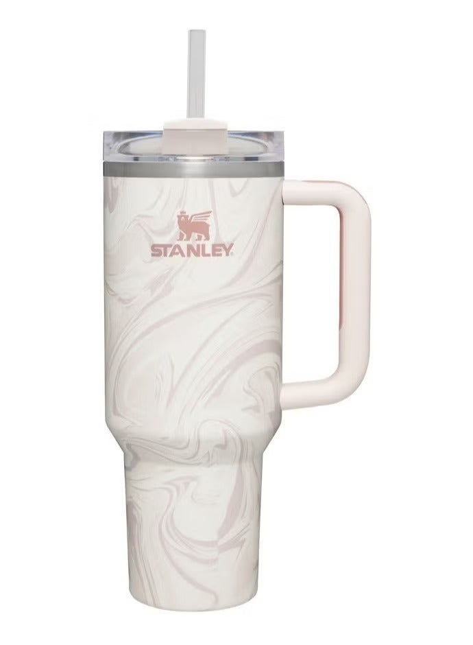 Stanley Quencher H2.0 FlowState Stainless Steel Vacuum Insulated Tumbler with Lid and Straw for Water, Iced Tea or Coffee, Smoothie and More, 40 oz - Image 1